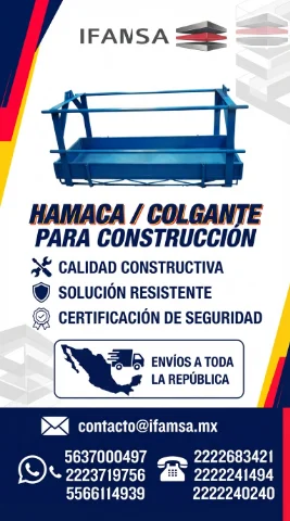Accesorios: Hamacas/ Colgantes para Andamios