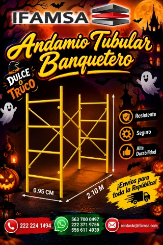 ANDAMIO BANQUETERO