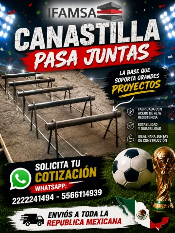 CANASTILLAS PASAJUNTAS PARA CONSTRUCCION