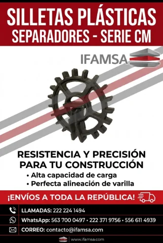 SILLETAS PLASTICAS:SERIE CM
