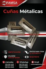 CUÑAS METALICAS PARA CIMBRA